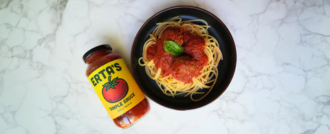 Erta's Spaghetti and Meatballs