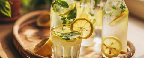 Fresh Lemon Detox Water
