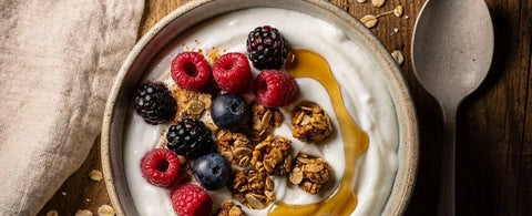 Golden Honey Granola Bowl